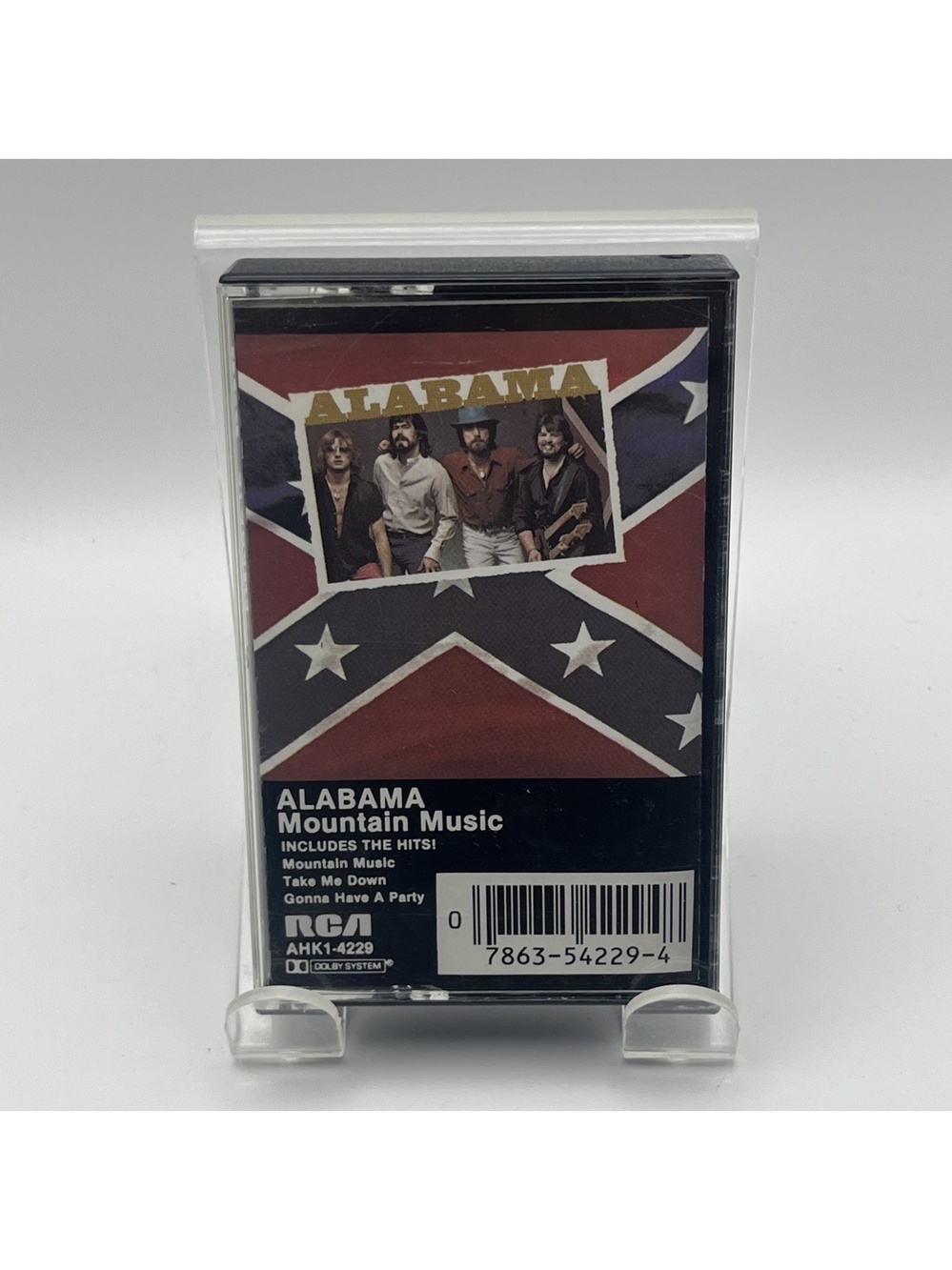 Alabama Mountain Music Cassette Tape Country Randy Owen, Tested Working